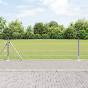 vidaXL Hexagonstaket 0,5x10 m Galvaniserat Stål