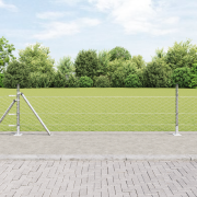 vidaXL Hexagonstaket 0.4x50 m Galvaniserat stål