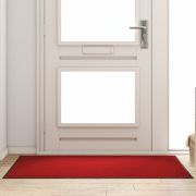 vidaXL Röd Rektangulär Dörrmatta 90x150 cm