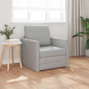 vidaXL Soffbädd 2-i-1 Moln Grå 74x77x81 cm Tyg