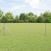 vidaXL Euro Hängsel 0,6x50 m Galvaniserat Stål