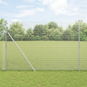 vidaXL Svetsat Trådgärd 1.6x25 m Varmgalvaniserat Stål