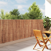 vidaXL Bark Fence 600x125 cm
