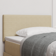 vidaXL Sänggavel Enkel Design Ljusgrön Grå 80 cm Sammetstyg
