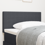vidaXL Sänggavel Enkelt Design Mörkgrå 100 cm Sammetstyg