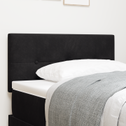 vidaXL Huvudgavl Med Knappar Svart 80 cm Sammet