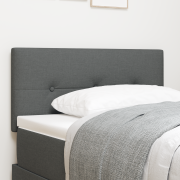 vidaXL Sänggavel Mörkgrå Trä 90 cm Stilig design Låg sänggavel