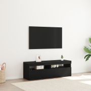 vidaXL TV-skåp Svart 120 x 35 x 40 cm Konstruerat trä