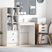 vidaXL Minimalistiskt Skrivbord Vitt Spånskiva 60 x 40 x 76 cm Hållbar...