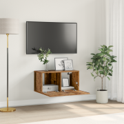vidaXL TV-byrå Gammalt Trä Spånskiva Medium TV-byrå Rektangulär