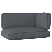 vidaXL Pallkuddset 3 pcs Antracit 120 x 80 x 12 cm Oxford tyg