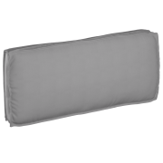 vidaXL Pallkudde för sits/ryggstöd Grå 120x50x12 cm Oxford tyg