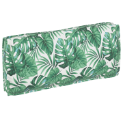 vidaXL Pallkudde för Säte/Ryggstöd Lövmönster 120x50x12 cm Oxfordtyg