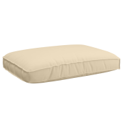 vidaXL Pallkudde för sits Beige 120x80x12 cm Oxfordtyg