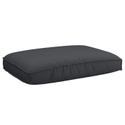vidaXL Pallkudde för sittplats Svart 120x80x12 cm Oxford-tyg