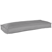 vidaXL Pallkudde för Bänk Grå 100x40x8 cm Oxford Tygh
