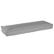 vidaXL Pallkudde för Bänk Grå 120x40x8 cm Oxford Tyg