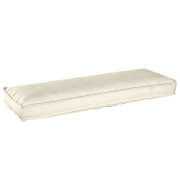 vidaXL Pallkudde för Bänk Grädde 120x40x8 cm Oxford Tyg