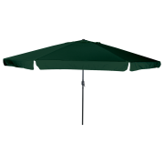 vidaXL Trädgårdsparasol ø395x245 cm Grön