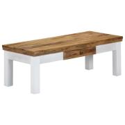 vidaXL Soffbord massivt mangoträ 110x50x40 cm