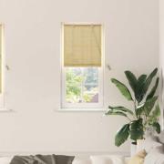 vidaXL Fönsterpersienner & Gardiner Naturfärg 60 x 220 cm Bambu