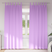 vidaXL Gardiner med gardiner 2 pcs Lila 245 x 140 cm Polyester