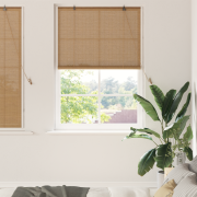 vidaXL Fönsterpersienner & Gardiner Ljusbrun 100 x 160 cm Bambu