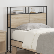 vidaXL Förvaringshuvudgavel Sonoma oak 100 cm Konstruerat trä