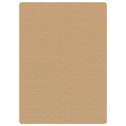 vidaXL Jutematta med latexundersida 120x180 cm naturlig