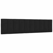 vidaXL Headboard Cushion "Hanko" Black 200 cm Fabric