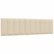 vidaXL Headboard Cushion "Hanko" Cream 180 cm Fabric