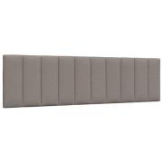 vidaXL Dyna till huvudgavel taupe 180 cm tyg