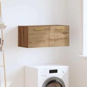 vidaXL Väggskåp artisan ek 80 x 36.5 x 35 cm Konstruerat trä