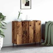 vidaXL Sideboard Brun 90 x 34 x 80 cm Konstruerat trä