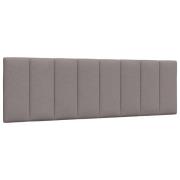 vidaXL Headboard Cushion "Hanko" Taupe 160 cm Fabric