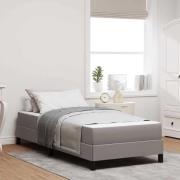 vidaXL Bäddfjäder Övrigt Taupe 90 x 190 cm tyg