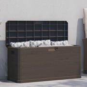 vidaXL Dynbox 280 liter brun