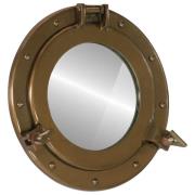 vidaXL Väggspegel Ø30 aluminium och glas