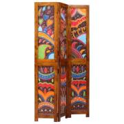 vidaXL Rumsavskiljare Brun 105 x 180 cm massivt akacia