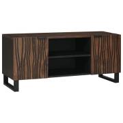 vidaXL TV-skåp Brun 105 x 33 x 46 cm massivt mangoträ