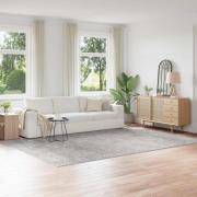 vidaXL Anti-glid Shaggy Matta Grå 240 x 340 cm PP