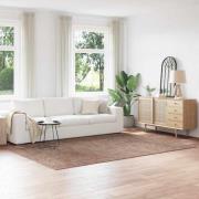 vidaXL Anti-glid Shaggy Matta Brun 200 x 290 cm PP