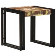 vidaXL Kaffeebord 40 x 40 x 38 cm massivt återvunnet trä