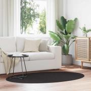 vidaXL Matta HUARTE Svart 100 x 200 cm Polyester