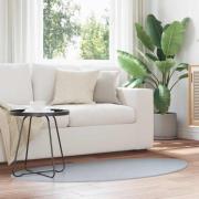 vidaXL Områdesmattor HUARTE Grå 80 x 150 cm Polyester