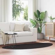 vidaXL Matta HUARTE Svart 100 x 200 cm Polyester