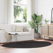 vidaXL Matta HUARTE Svart 160 x 230 cm Polyester