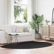 vidaXL Matta HUARTE Svart 160 x 230 cm Polyester