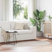 vidaXL Områdesmattor HUARTE Sand 100 x 200 cm Polyester