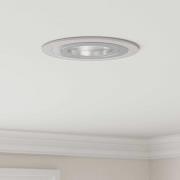 vidaXL Spotlights med strålkastare 6 pcs Silver 9 x 9 x cm Aluminium